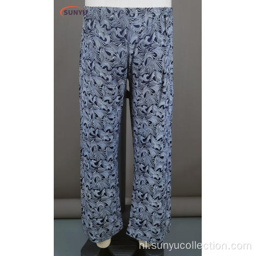 Ladie&#39;s Plus-size overal over Print Jersey Pants